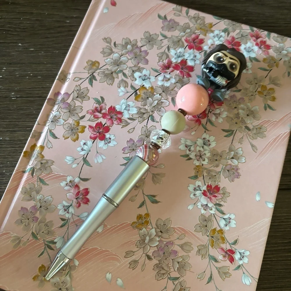 Marvel Doorables: Captain America: Winter Solider handmade beaded pen